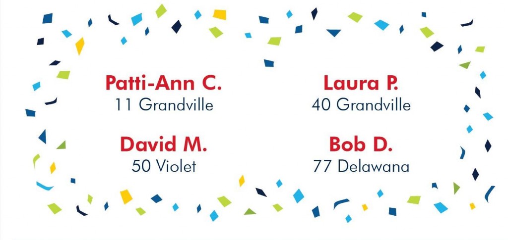 Congratulations to the winners of Stoney Creek’s naming contest!